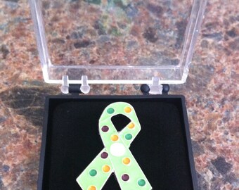 Pre/Postpartum Mood Disorder Awareness Ribbon