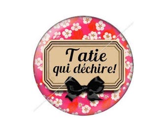 resin cabochon is 25 mm Auntie aunt j52 stick