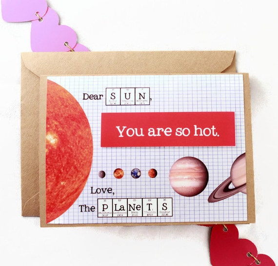 Chemistry Science Valentines Day Card Love Science Sun And 5364