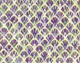 Hoffman Quilt Fabric Annabelle Jewel Lilac Pearl
