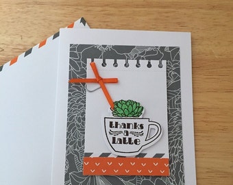 Thank You Card by Paper Pumpkin Thanks a Latte