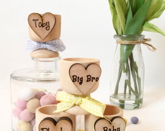 Personalised egg cup, Easter basket , Easter egg cups, egg cups, easter bunny, 1st Easter , easter chick , egg cup