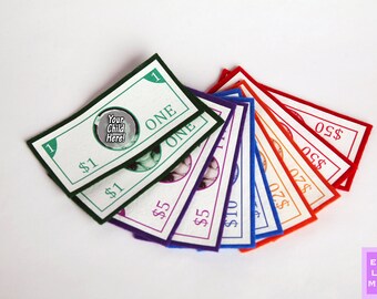 Printable Children's Play MoneyPretend MoneyToy