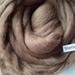 Ewespinningmeayarn Shetland Woolen Tops/Rovings for Spinning or Felting. Colour - Moorit British Wool