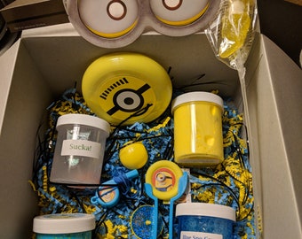 Minion Birthday Slime Box