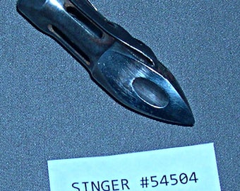 Original Singer "Bullet" Shuttle Bobbin Case #54504 Fits Singer Models 127 and 128 - 1 Bobbin Included (not in picture)