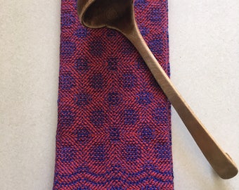 Hand woven kitchen towel or guest towel