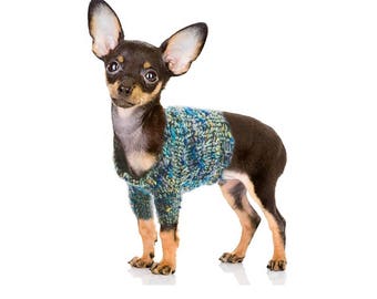Dog Sweater for Small Size Dog Breed, Knitting Pattern