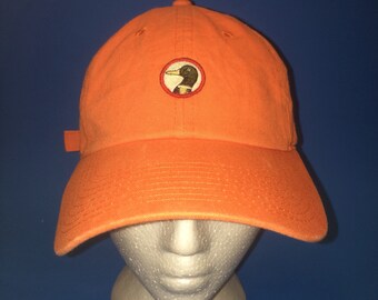 Vintage Duck Head Strapback Hat Adjustable 1990s