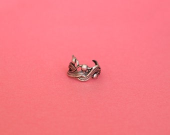 Lily of Valley Ring Adjustable Ring Nature Lover Lily Ring Lily of the Valley Jewelry Statement Ring Lily Jewelry Free Gift Wrapping