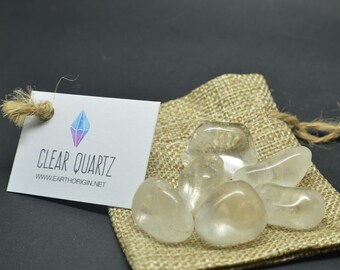 Clear Quartz bag - for grid - CQBAG01