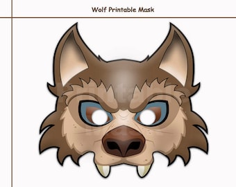 Zany image with printable wolf mask Resource image regarding printable wolf mask
