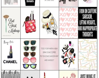 stationery stickers a6 sticker sheet