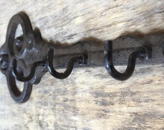 Skeleton Key Rack, Cast Iron Key Rack