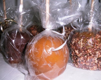Dipped Caramel Apples