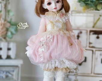 Nigo---BJD clothes { Cinderella }= Pumpkin for Holiday Child/MSD/SDM