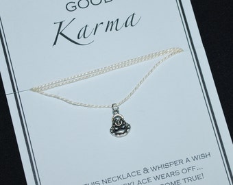 Good Karma Buddha Wish Necklace - Buy 3 Items, Get 1 Free