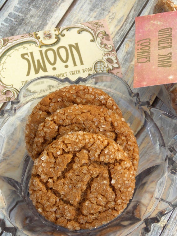 Ginger Snaps Cookie Gift Box Ginger Snap Cookies Ginger