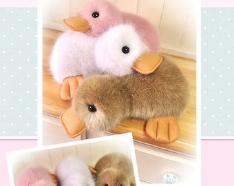 PDF - Fluffy Duck Sewing Pattern - Instant download