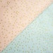 Gold Printed Triangles Fabric Mint by Rico Design Germany