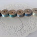 Vintage blue silk thread, Belding Corticelli and Talon, assorted blue colors, pure silk thread, 10yds, fly fishing lures, hand tied