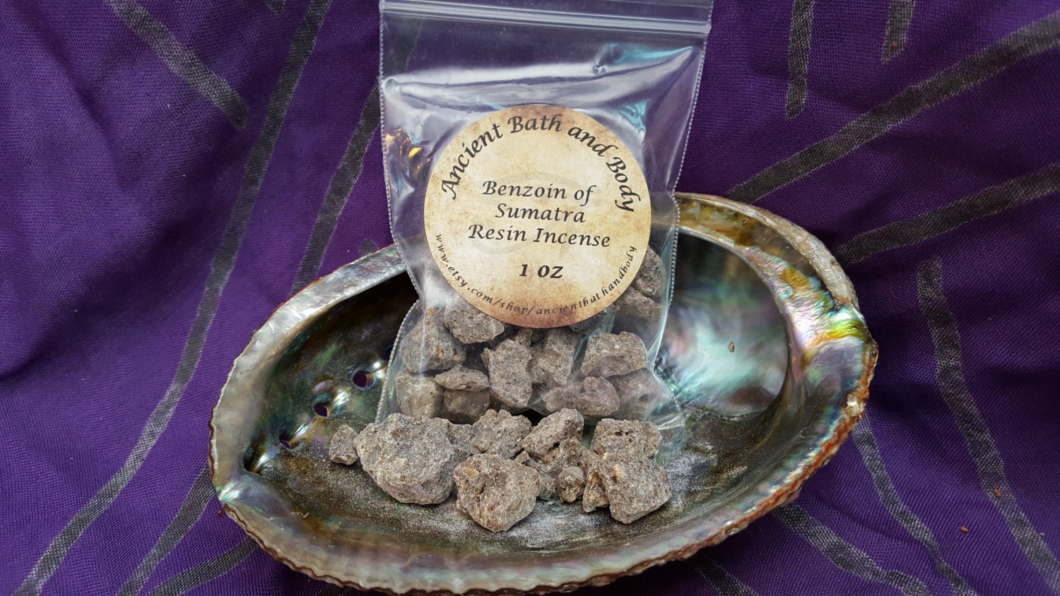 Benzoin of Sumatra Resin Incense 1 oz Incense Spiritual