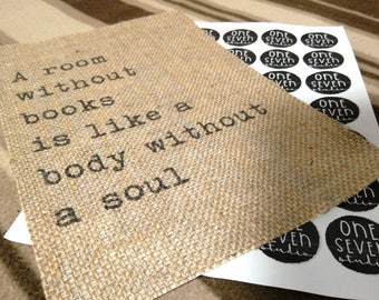 A Room Without Books Print