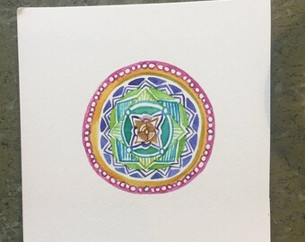Rainbow Connection Mandala