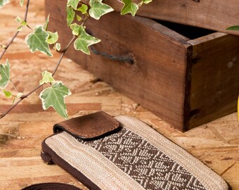 Handmade Cell Phone Bag with Lanyard