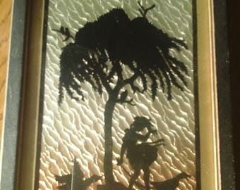 Silhouette Vintage Wall Art