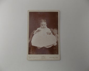 Victorian baby portrait, baby girl portrait, 1900s baby photo, antique baby photo, child portrait, Edwardian baby portrait, girl portrait
