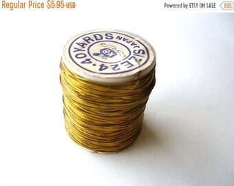 Clearance Sale 120 Feet Vintage Brass Jewelry Wire - Raw Brass Wire - Patina Brass Wire - Jewelry Findings - Jewelry Supplies