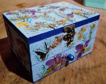 Wildflower Jewelry Box