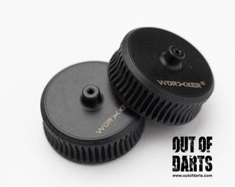 Worker High Crush Flywheel set ABS BLACK (pair) W0241