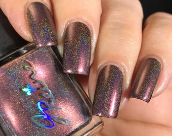 On Fleek - Red Holo Linear Holographic Nail Polish