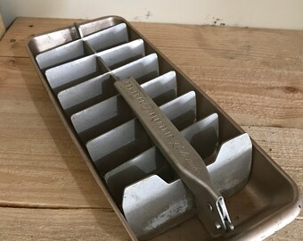 Vintage GE Redi-Cube Aluminum Ice Cube Tray