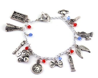 Doctor Who Charm Bracelet - The perfect gift for any Whovian