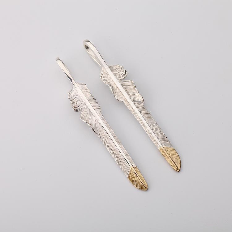 Twoowl Native American Jewelry 925 Sterling Silver Feather Pendant Bow Arrow Necklace Abalone Shell Necklace Indigenous Jewelry Indian Gifts For Women Men Birthday, 0.86*1.06 Inches (22*27mm