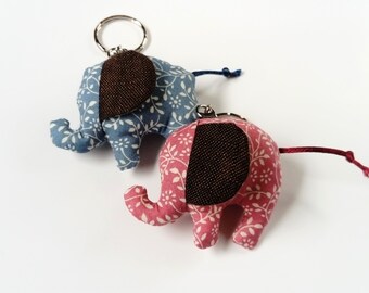Elephant keyring, Vine Leaf