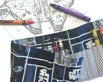 Star Wars Crayon Roll - Blocks