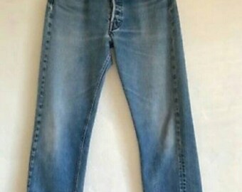 Vintage Levi 501 red line//selvedge denim button fly 30 32// 60s 70s worn faded perfect vtg 1970 USA boyfriend jean Levi's 28 clothing