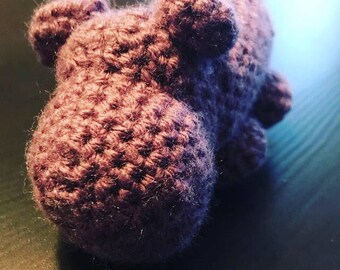 Hippo Plush Hippo Stuffed animal Hippo Plushie Hippo