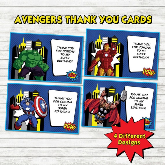 avengers-thank-you-cards-avengers-party-avengers-printable