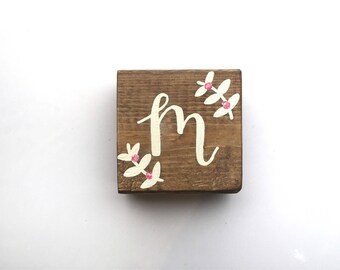Custom Leaves Wood Block | Seedshine Co.
