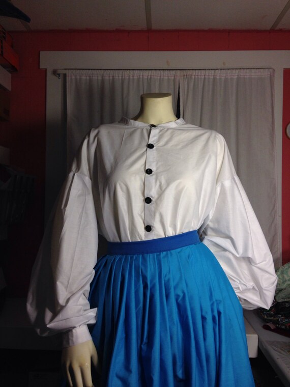 1860’s Garibaldi blouse shirt top