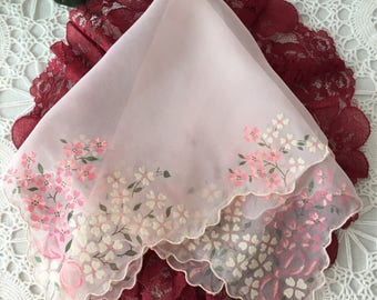 1940's Sheer Hankie