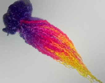 Neon Sunset - Extra Long Teeswater Locks - Extreme Tailspinning