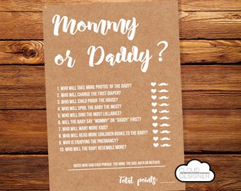 Mom vs dad essay