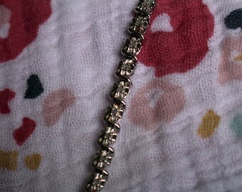 Sterling Silver Diamond Necklace