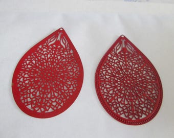 prints 2 drop red 49 x 32 mm